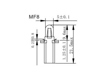 ﻿ لمبة لوحة عدادات السيارات  MF5,6,7,8,9