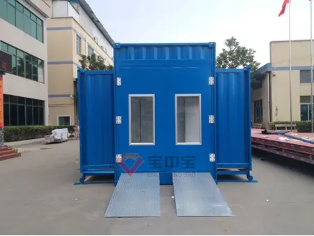 كابينة دهان سيارات متنقلة (كونتينر متنقل)، BZB-BF BZB-BF Mobile Container Spray Booth