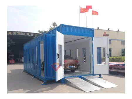 كابينة دهان سيارات متنقلة (كونتينر متنقل)، BZB-BF BZB-BF Mobile Container Spray Booth