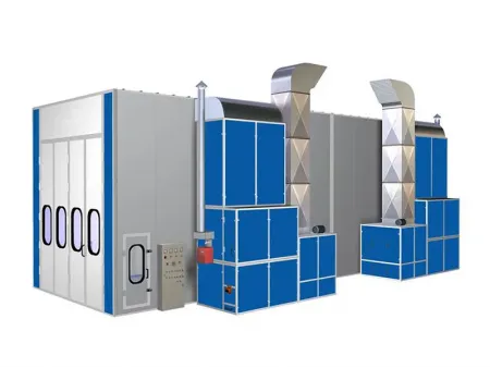 كابينة دهان الباصات  BZB-FB-1500H 15m  BZB-FB-1500H 15m Bus Spray Booth