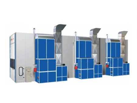 كابينة دهان الباصات  BZB-FB-2000 20m  BZB-FB-2000 20m Bus Spray Booth