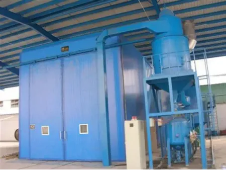 حجرة السفع بالرمال Sand Blasting Room