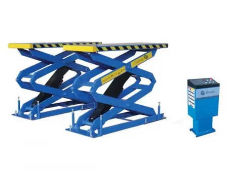 رافعة السيارة (رافعة مقصية، نموذج GQZJ300B) Car Lift (Scissor Lift, Model GQZJ300B)