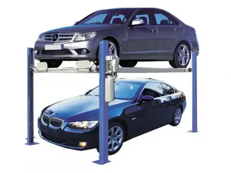 رافعة وقوف السيارة (رافعة السيارة بأربع أعمدة، نموذج GQTJ320) Parking Lift (Four Post Lift, Model GQTJ320)