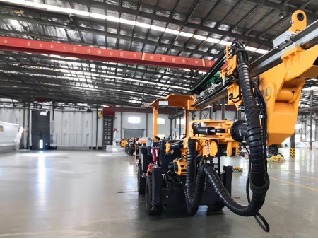 معدة حفر أنفاق هيدروليكية ذات مطرقة علوية كبيرة، KJ 211 Hydraulic Top Hammer Drilling Jumbo