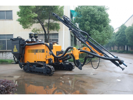 معدة حفر DTH متكاملة لعمليات الحفر المفتوح، KT5C/KT5H Integrated Down the hole Drill Rig for Open Use