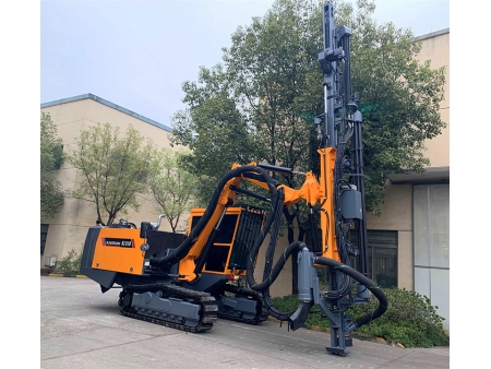 معدة حفر هيدروليكية ذات مطرقة علوية، KL510 Hydraulic Top Hammer Drilling Rig
