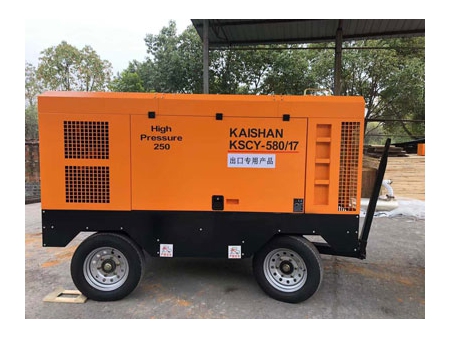 ضاغط هواء لولبي متنقل، KSCY Portable Screw Air Compressor