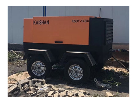 ضاغط هواء لولبي متنقل، KSDY Portable Screw Air Compressor