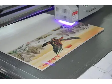 طابعة مسطحة بأداء عالي UV High-Performance YD-F2513R4 UV Flatbed Printer
