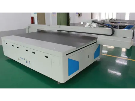 طابعة مسطحة UV رقمية Rigid Media Digital UV Flatbed Printing Machine