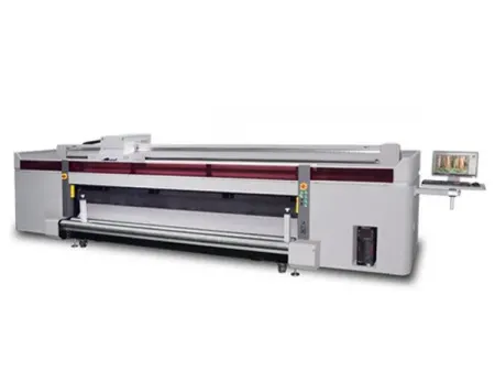 آلة طباعة بالأشعة فوق البنفسجية (رول إلى رول) Roll to Roll UV Printing Machine