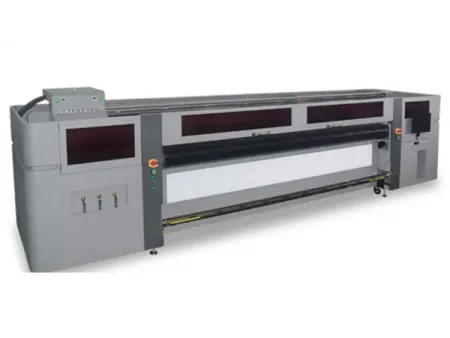 طابعات هجينة UV (من بكرة إلى بكرة ومسطحة) UV Hybrid Printer (Roll to Roll and Flatbed)