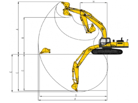 حفارة هيدروليكية  ZG3750LC-9