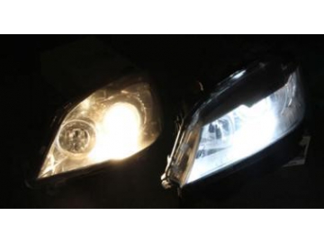 طقم إضاءة أمامية للسيارات H4 (أضواء LHD وRHD)