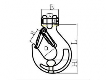 خطاف رفع بمسمار تعليق SLR012