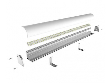 قطاعات ألومنيوم لمصباح LED زاوية  LG3030C(B)