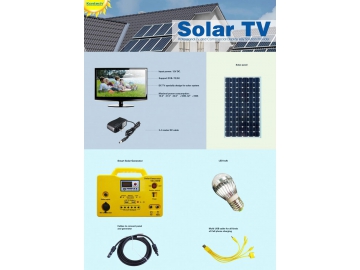 تلفزيون بالطاقة الشمسية
