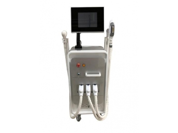 جهاز تجميل IPL E-light مع ترددات الراديو وليزر Nd:YAG