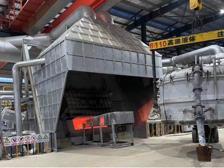 فرن صهر وتثبيت حرارة الألمنيوم  Aluminum Melting & Holding Furnace