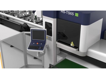 ماكينة تقطيع الأنابيب بألياف الليزر الأوتوماتيكية بالكامل TS65