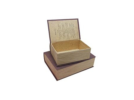 علب ورقية من قطعتين على شكل كتاب Book-type cover, magnetic box