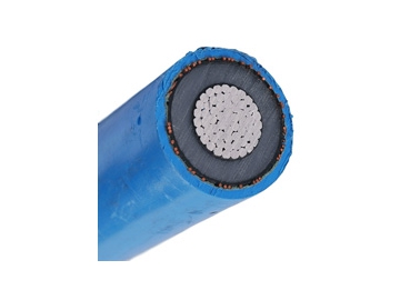 كابل معزول AL / XLPE / CWS / PVC، بجهد من 6 إلى 30 كيلو فولت                     Single Core Cable (AL/XLPE/CWS/PVC)