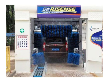 مغسلة سيارات أوتوماتيكية نفقية بسبع فرش  Tunnel Car Wash Equipment CC-670