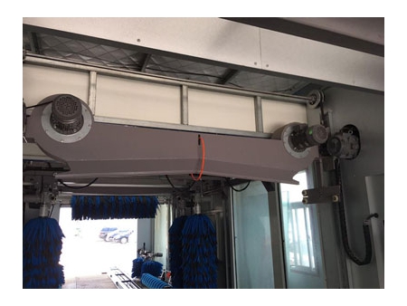 مغسلة سيارات أوتوماتيكية نفقية بتسع فرش  Tunnel Car Wash Equipment CC-690