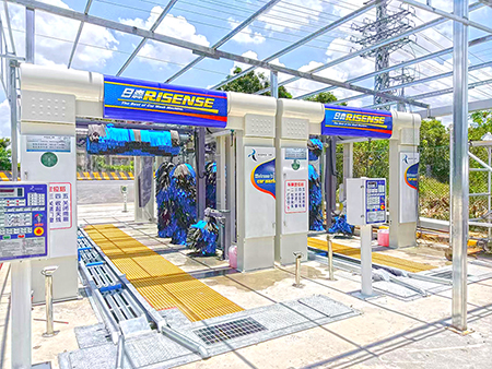 مغسلة سيارات أوتوماتيكية نفقية بسبع فرش  Tunnel Car Wash Equipment CC-670