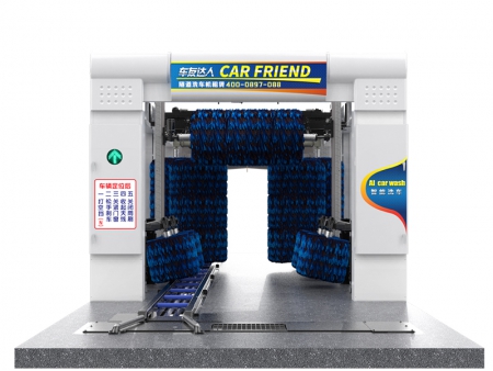 مغسلة سيارات أوتوماتيكية نفقية بتسع فرش  Tunnel Car Wash Equipment CC-690
