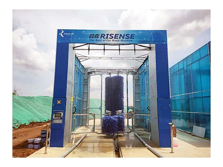 مغسلة باصات وشاحنات بأربع فرش  Drive-Through Bus Wash System