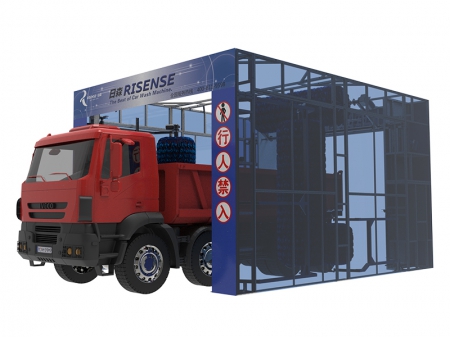 نظام غسل الباص خلال القيادة، CB-750 (خمس فرش)  Drive Through Bus Wash System (5-Brush)