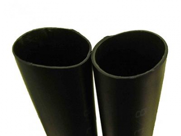 غلاف حراري أنبوبي مضاد للهب، طبقة واحدة HFR140 (لون أسود، نسبة الانكماش 1:3)  Single Wall Flame Retardant Heat Shrink Tubing