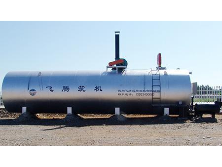 خزان البيتومين مع تسخين بحرق الفحم  Coal Fired Heating Asphalt Storage Tank