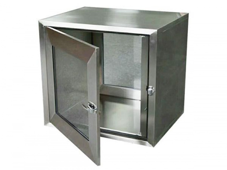نافذة تمرير المواد في الغرفة النظيفة (Pass-thru)  Pass Box/Pass-through Chamber