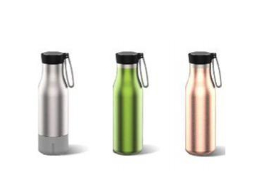 قارورة مياه عازلة للحرارة ستانلس ستيل مع حزام حمل  Stainless Steel Vacuum Flask Thermos with Handle