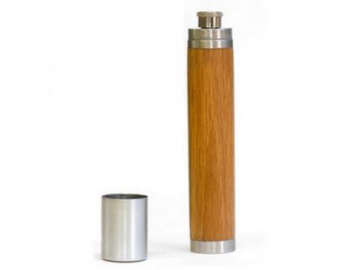 قارورة جيب ستانلس ستيل على شكل أنبوبي  Stainless Steel Tubular Drink Bottle