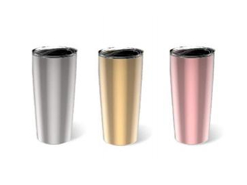 كوب مشروبات حافظ للحرارة من فولاذ مقاوم للصدأ  Vacuum Insulated Stainless Steel Tumbler