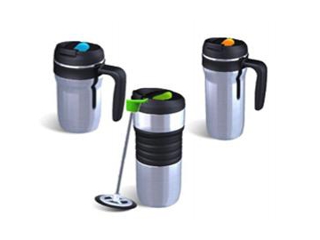 كوب متنقل حافظ للحرارة من فولاذ مقاوم للصدأ  Portable Stainless Steel Vacuum Insulated Tumbler