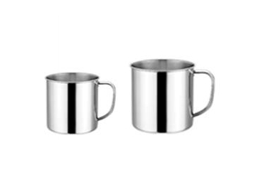 مج قهوة وشاي ستانلس ستيل مع غطاء  Stainless Steel Tea & Coffee Mug with Lid