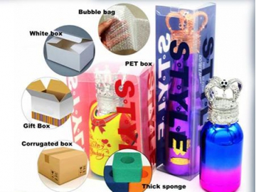عبوات هدايا للقارورة (كيس وعلبة)  Fashion Package (Gift Box & Bag) for Bottle