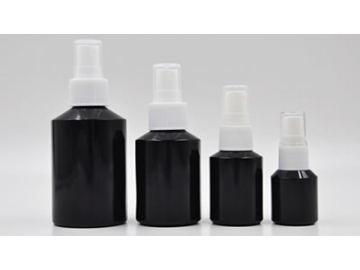 القارورة الزجاجية بلون بنفسجي أسود  Violet Black Glass Bottles & Jars