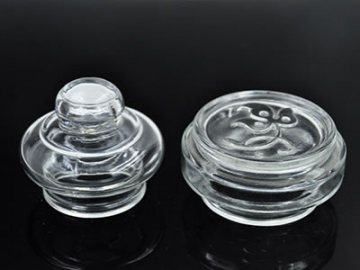 السدادات والأغطية من الزجاج  Glass Lids & Stoppers