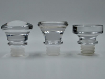 السدادات والأغطية من الزجاج  Glass Lids & Stoppers