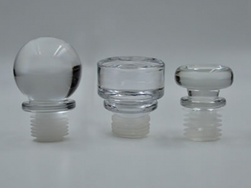 السدادات والأغطية من الزجاج  Glass Lids & Stoppers