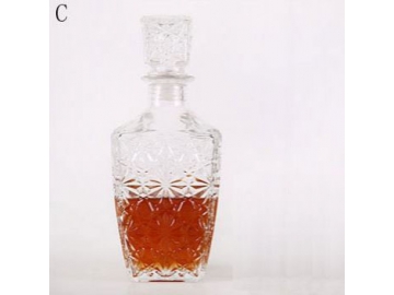 إناء زجاجي لتصفيق النبيذ  Decanters