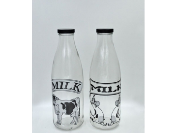 قارورة حليب زجاجية  Glass Milk Bottle