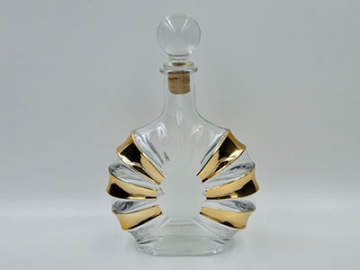 قارورة زجاجية شفافة  Clear Glass Bottle