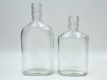 قارورة زجاجية شفافة  Clear Glass Bottle